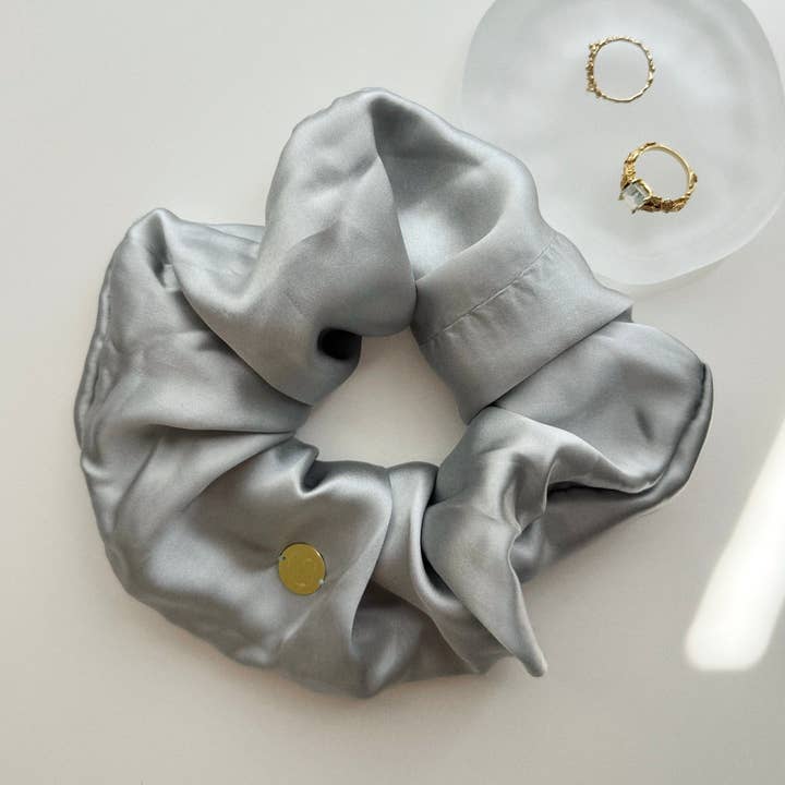 Dusty Blue | Jumbo for wholesale by Silk + Scrunchie