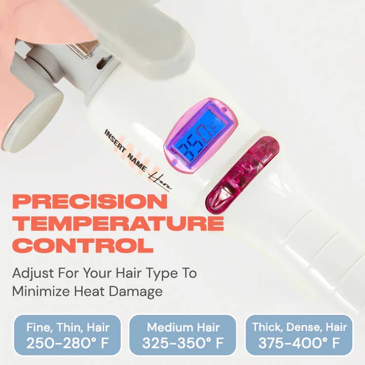 INH Hair - Wholesale Curling Iron/Wand - Insert Waves Here Triple Barrel Hair Waver Hot Tool7