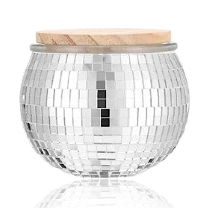 Bougie au soja Disco Ball, 10 oz pour la vente par Bougie Vida