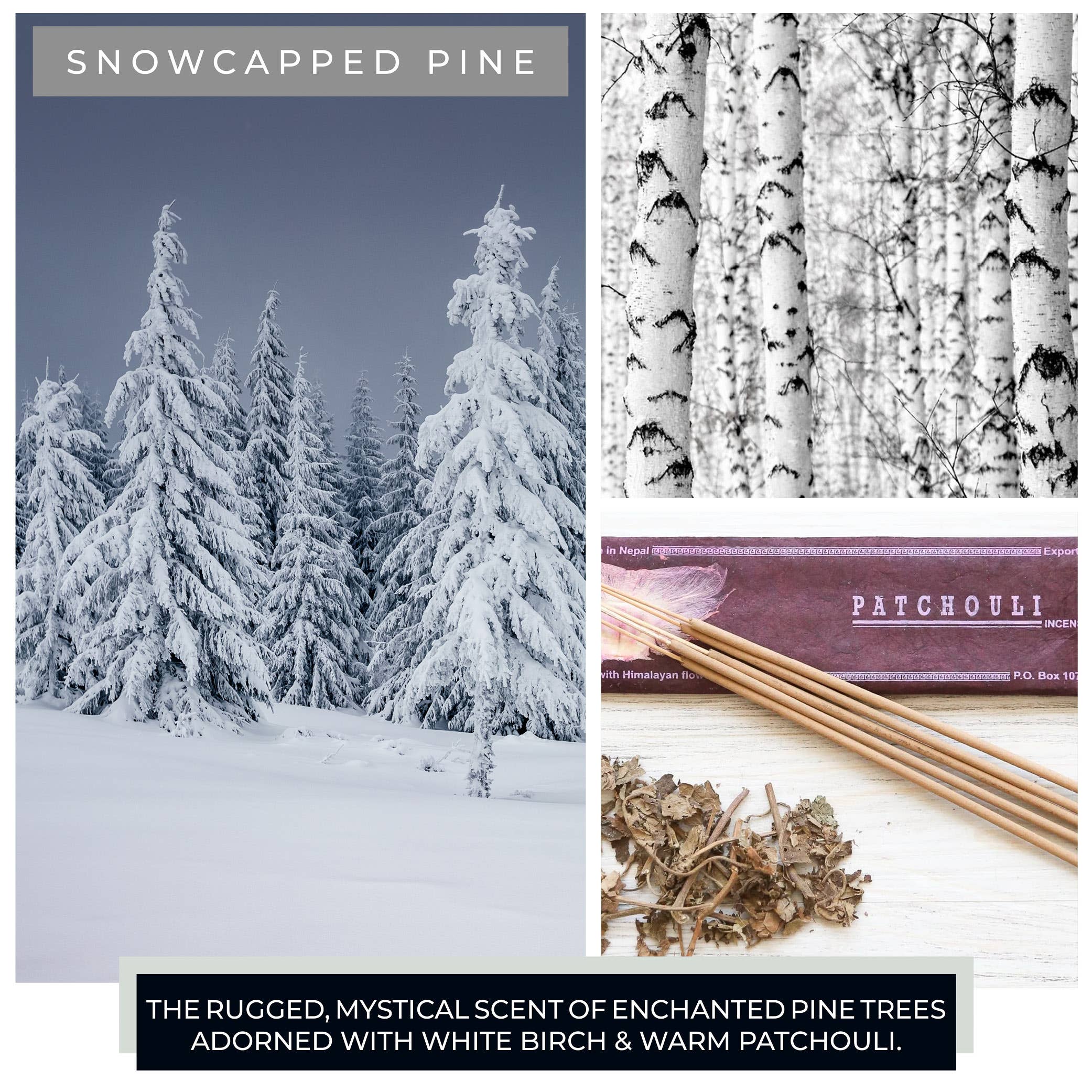 A Cheerful Giver - Wholesale Jar/Filled Candle - KOTL Papa Candle (34oz.) – Snowcapped Pine2