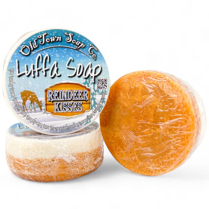 Old Town Soap Co. - Wholesale Bar Soap - Christmas Scented Luffa Soaps8