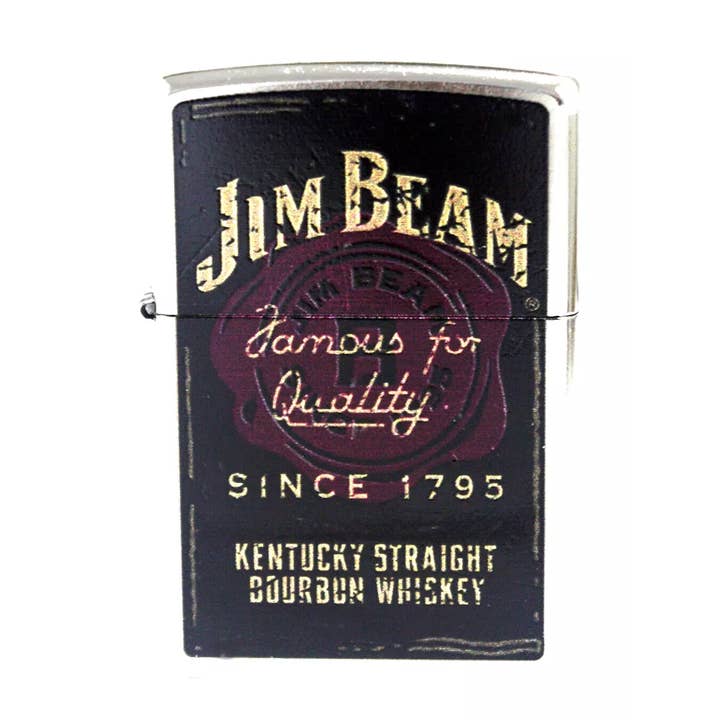 Lighter King - Wholesale Lighter -
Retired Jim Beam Famous for Quality Whiskey Zippo Lighter