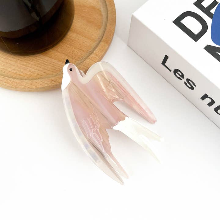 TheDivaSoap - Wholesale Hair clip – Women’s - Swallow Hair Clip, Acetate Claw Clip2