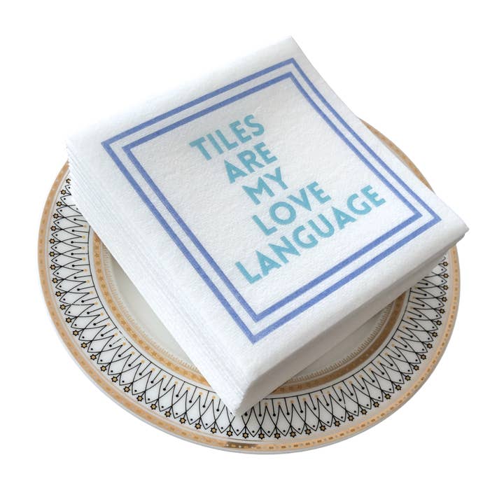 My Fair Mahjong - Wholesale Disposable Napkin - MAHJONG NAPKINS | 5'' x 5'' Luxury, Linen-Feel, Eco-Friendly15