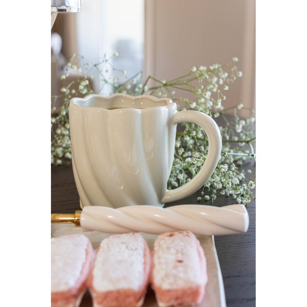 AULICA - Wholesale Coffee Mug - Ecru cloud mugs - set of 41