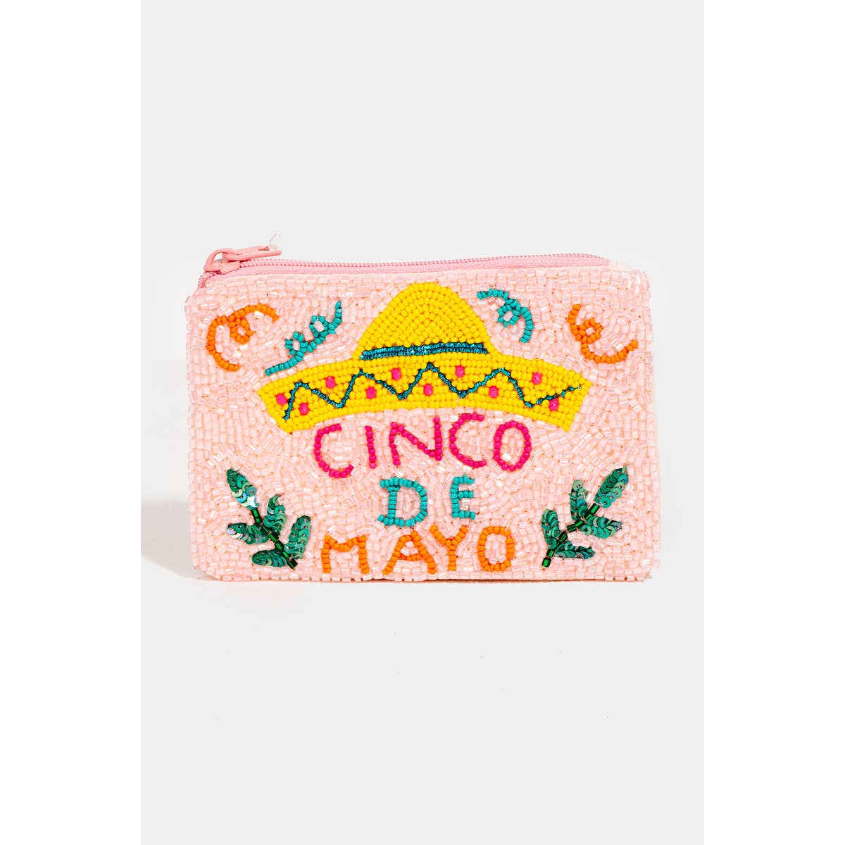 PK Seed Beaded Cinco De Mayo Coin Purse for wholesale on Faire