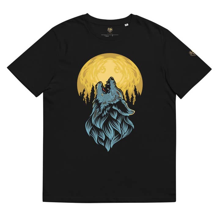 OsitoLatino - Huilend naar de maan | t-shirt | Unisex | Eco voor wholesale door OsitoLatino