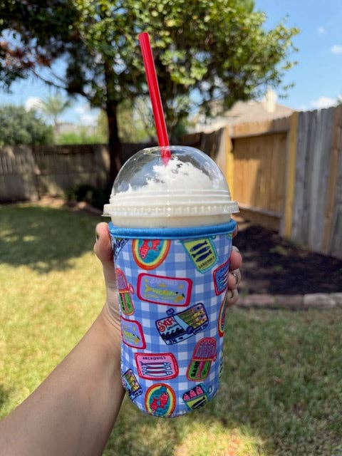 Manchon Cool “Sardines Tendance” – Porte-boisson Taille Venti (24oz) pour la vente par Patiya Swimwear