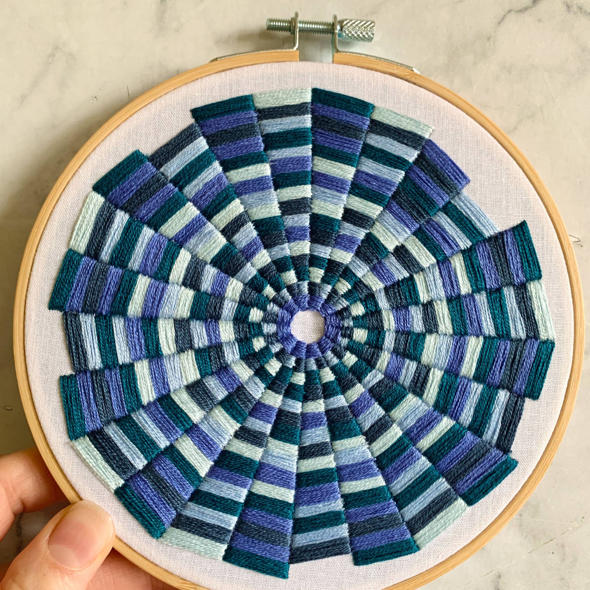 Rose Stitch Art – wholesale Embroidery/cross-stitch supplies – Full embroidery kit.  Embroidery Calendar. 365 blocks, sew one a day!6