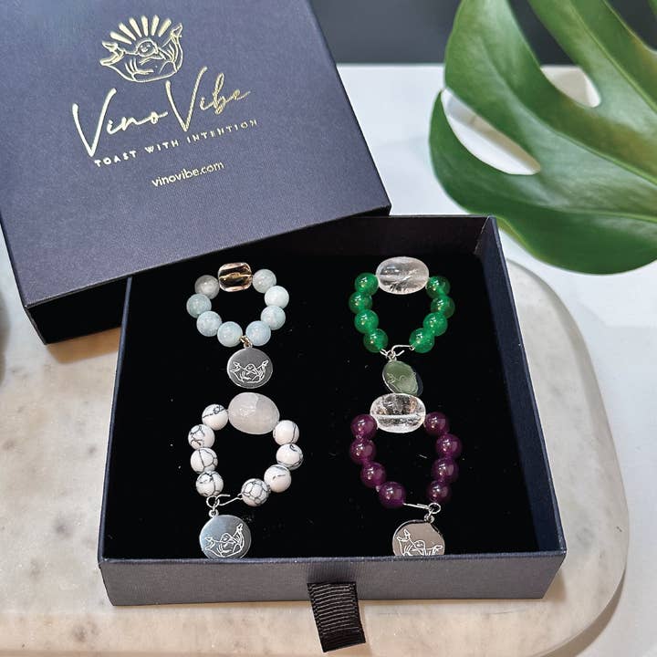 Set timbri curato «Cool Calm and Collected» per la vendita all'ingrosso da parte di Vino Vibe