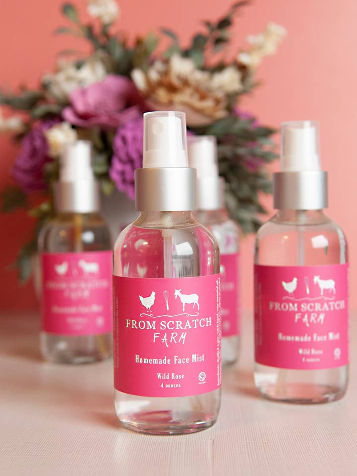 Face Mists for wholesale by From Scratch Farm