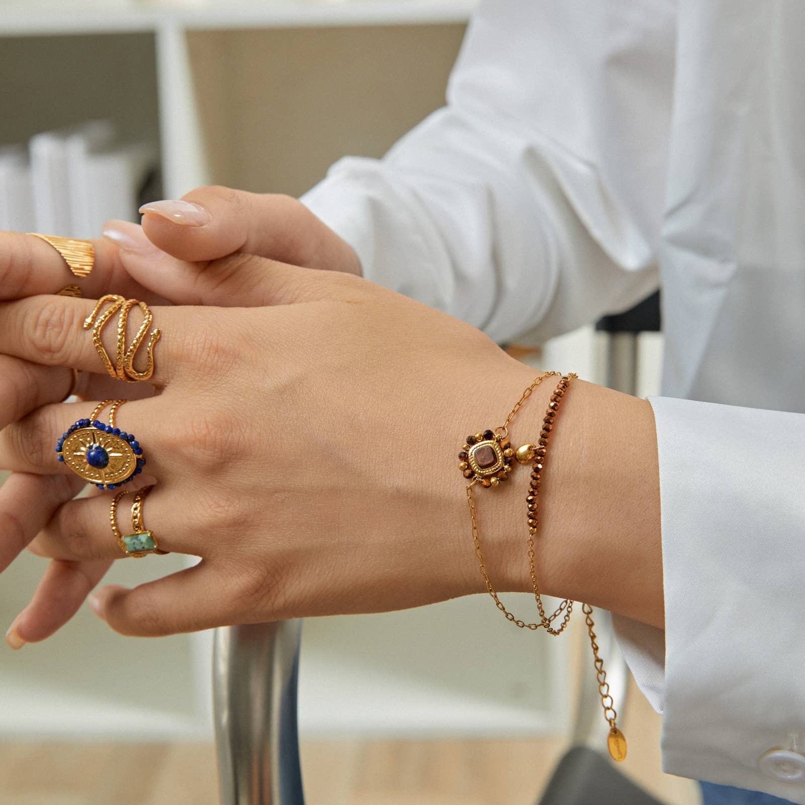 Lovelika - Wholesale Link & Chain Bracelet - Multi-strand bracelet - Cameron6