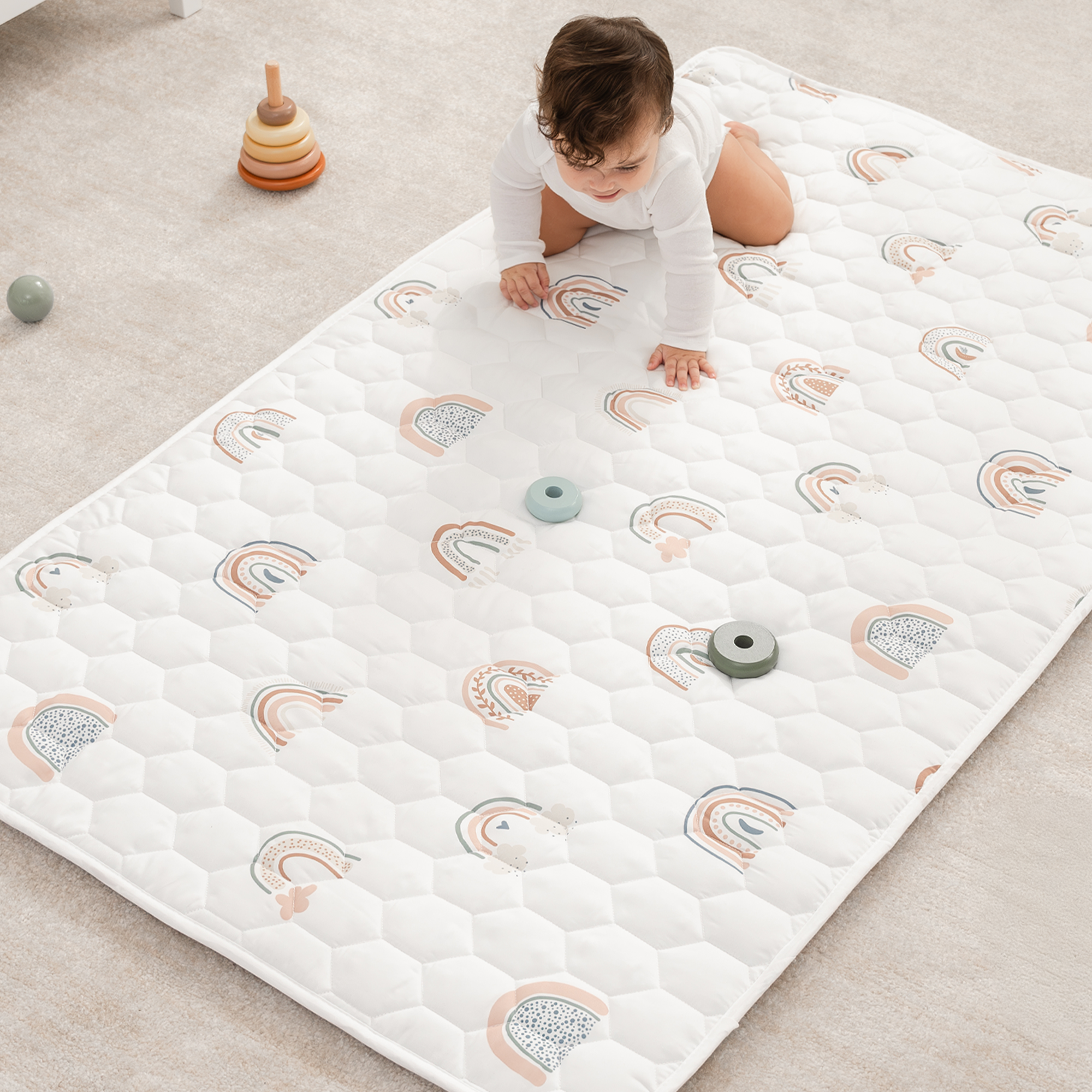 Comfy Cubs - Wholesale Play Mat - Kids & Baby - Premium Play Mat, Quilted Baby Mat for Floor by Comfy Cubs60