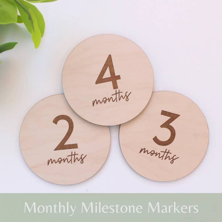 Pennarelli traguardi mensili Circle Baby per la vendita all'ingrosso da parte di The HNB House