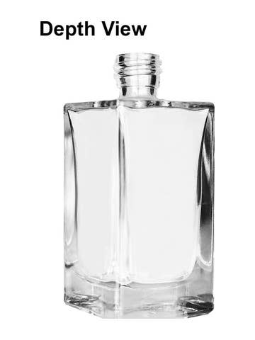 Best Bottles - Wholesale Spray Bottle - Empire Clear Glass Bottle with Rectangular Sprayer - 50ml3