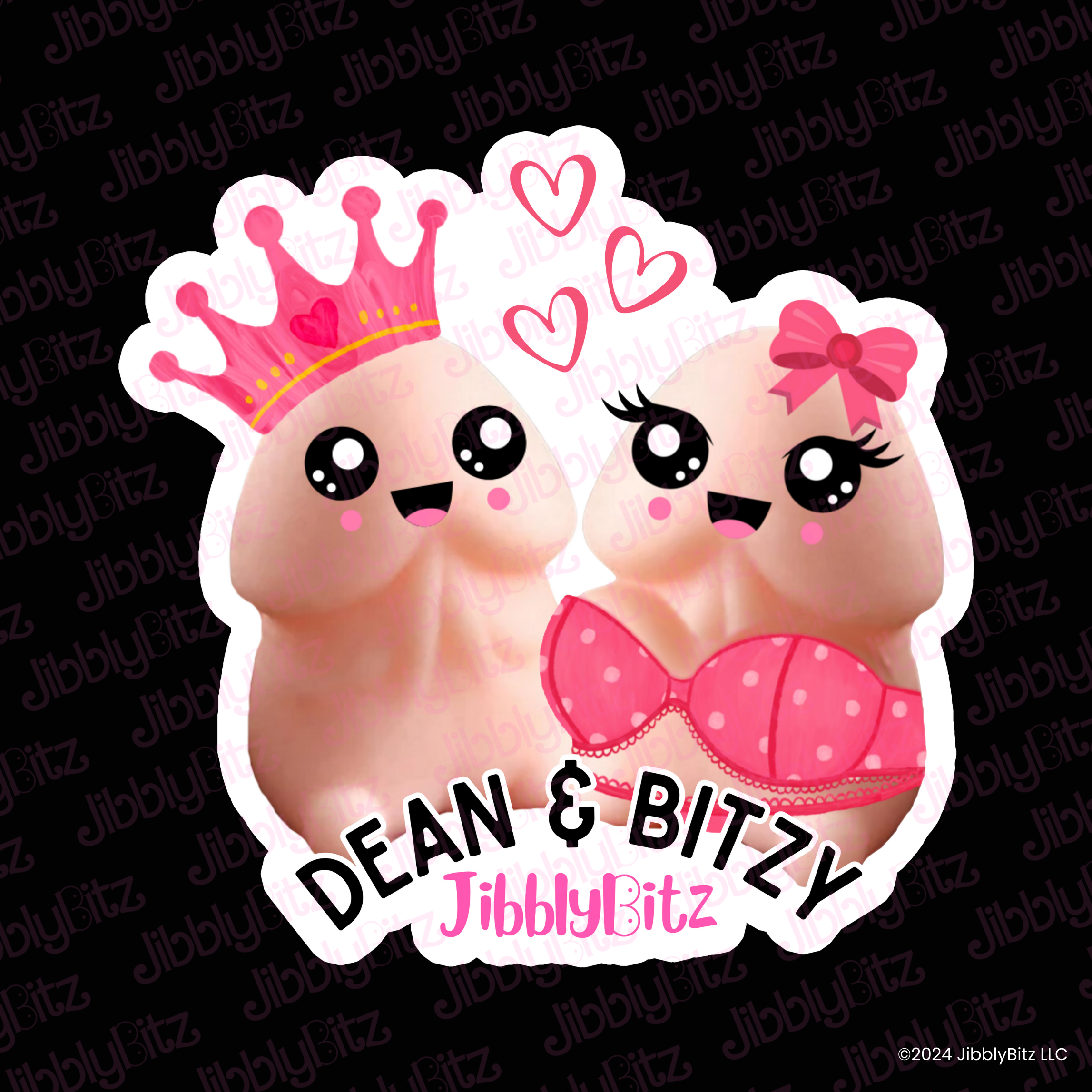 Jibbly - Wholesale Sticker - Dean & Bitzy Sticker – Bookish Sticker | Romance Reads1