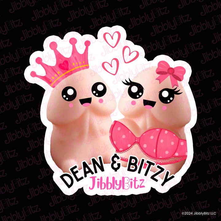 Jibbly - Wholesale Sticker - Dean & Bitzy Sticker – Bookish Sticker | Romance Reads1