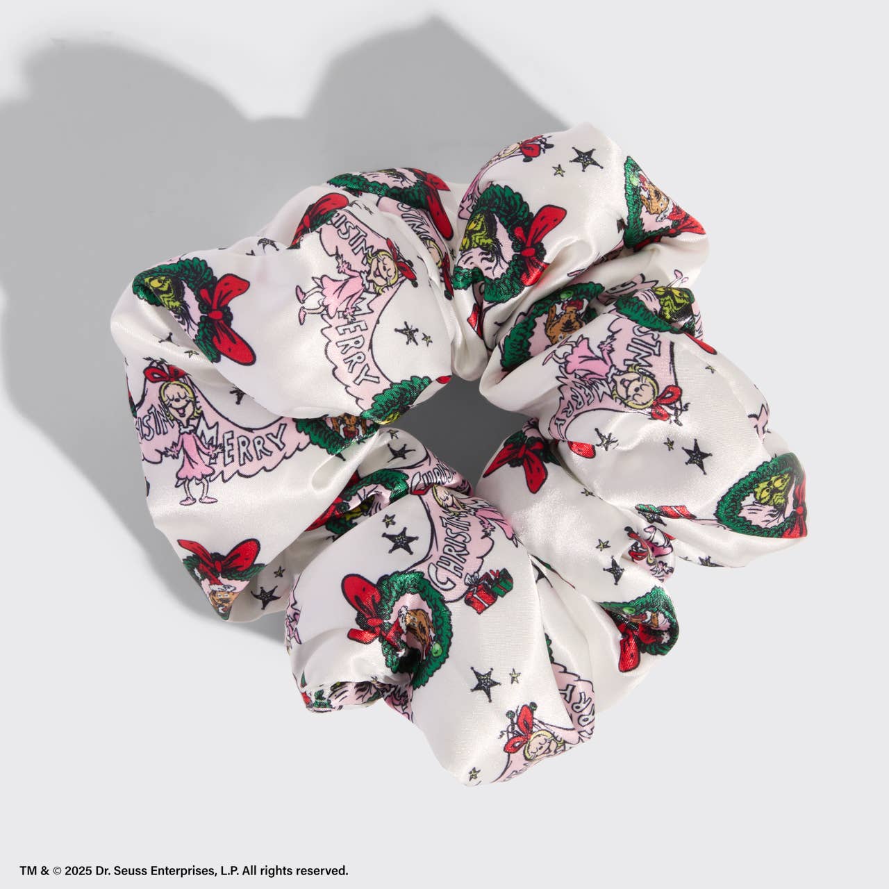 KITSCH - Wholesale Scrunchie - Women's - The Grinch x Kitsch Satin PillowScrunchies® in Cindy Lou Who3