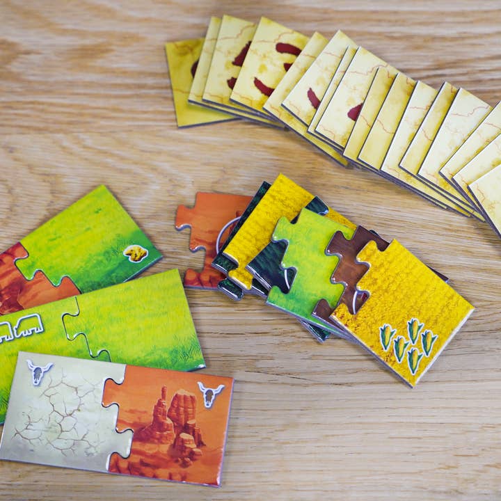 Blue Orange Games - Wholesale Board Game - Moon River : The Wild West Puzzle Adventure!3