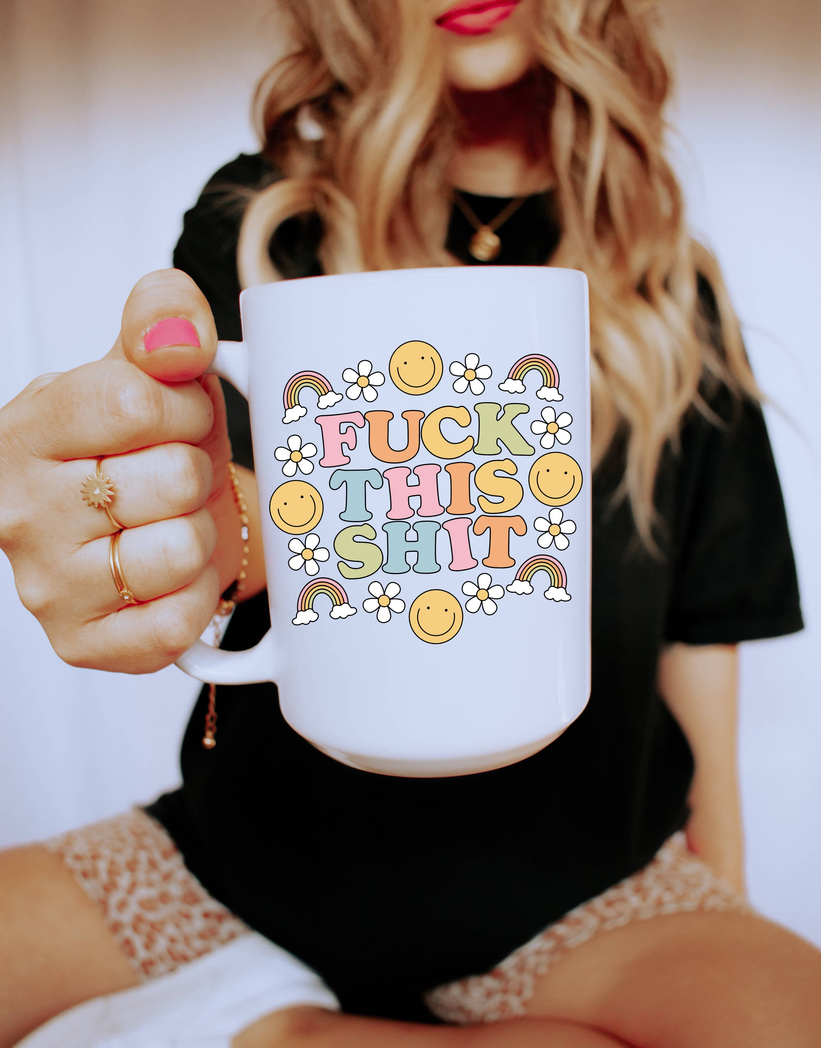 Sunshine & Lemons Co. - Wholesale Coffee Mug - Fuck This Shit Mug