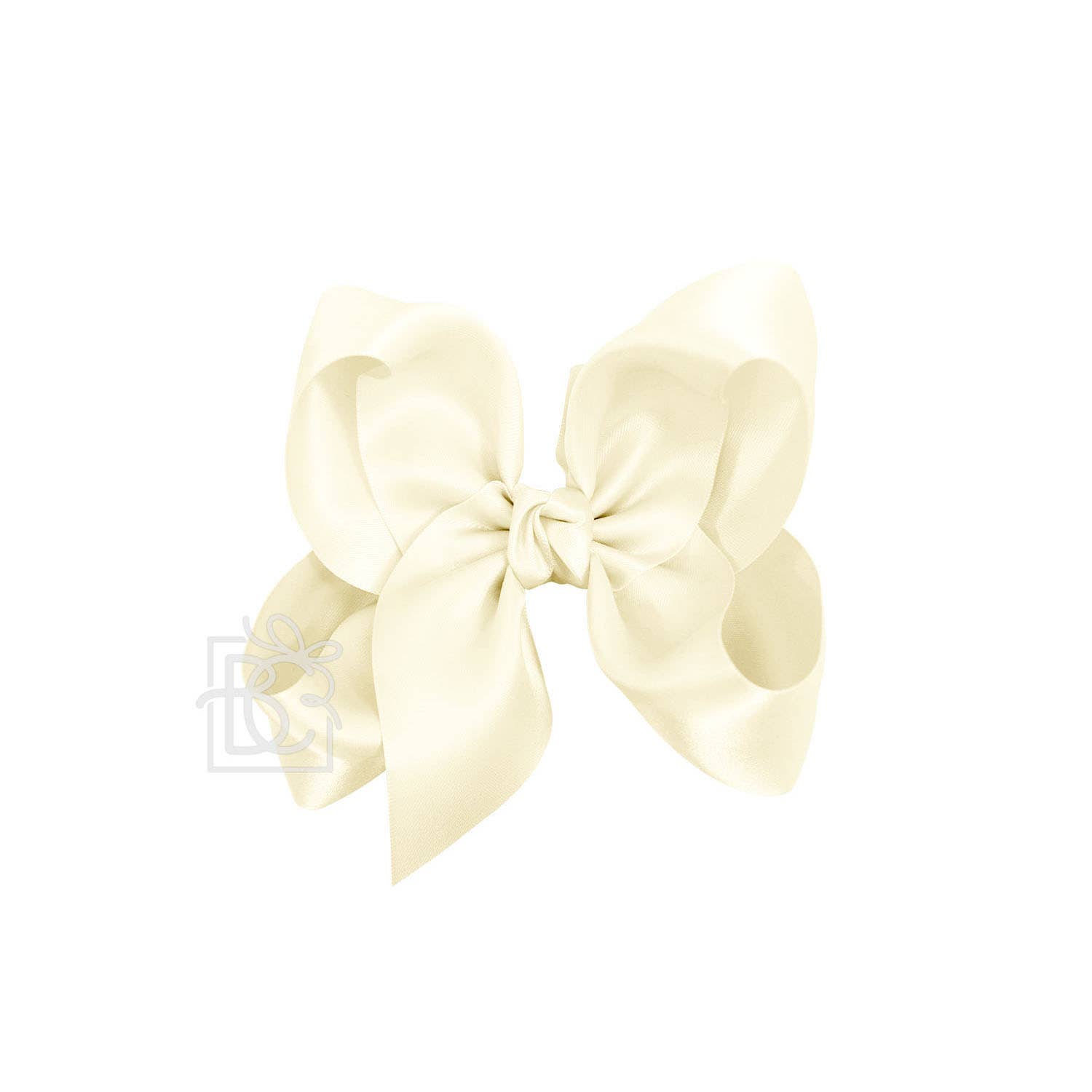 Beyond Creations, LLC - Wholesale Hair Bow - Kids - SATIN BOW ON CLIP133