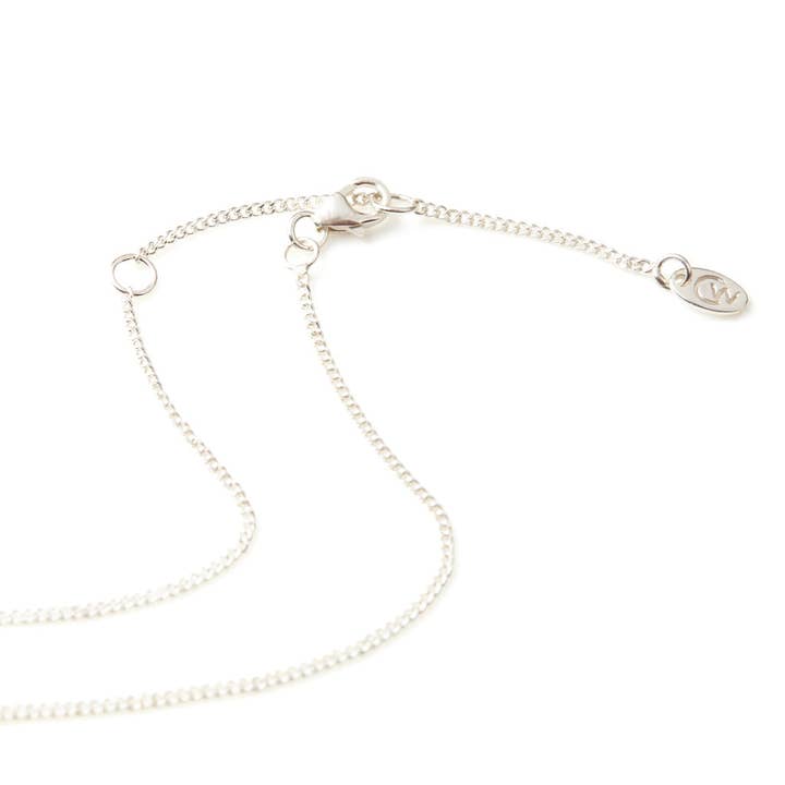 COLLIER GOURMETTE EN ARGENT RÉGLABLE pour la vente par Charlotte's Web Jewellery