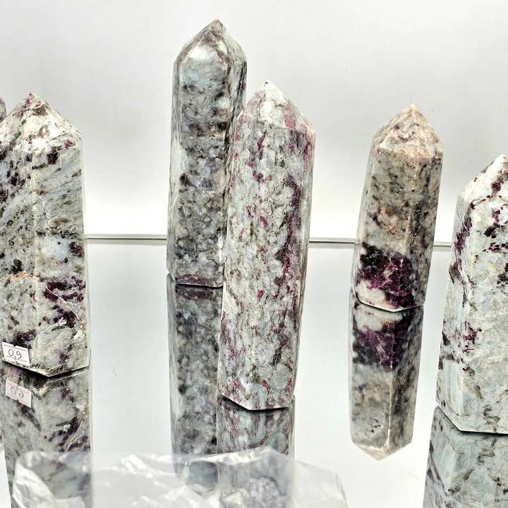 Large Rubellite Crystal Tower / Prism for wholesale by Distinction Crystals