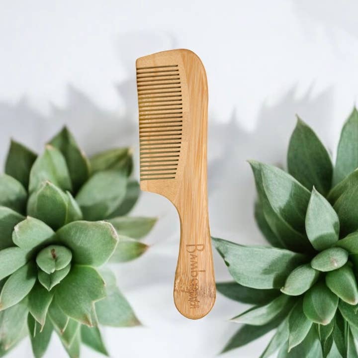 Bamboo Switch - Wholesale Hair Brush/Comb - Bamboo Handled Comb | Haircare Bestseller
