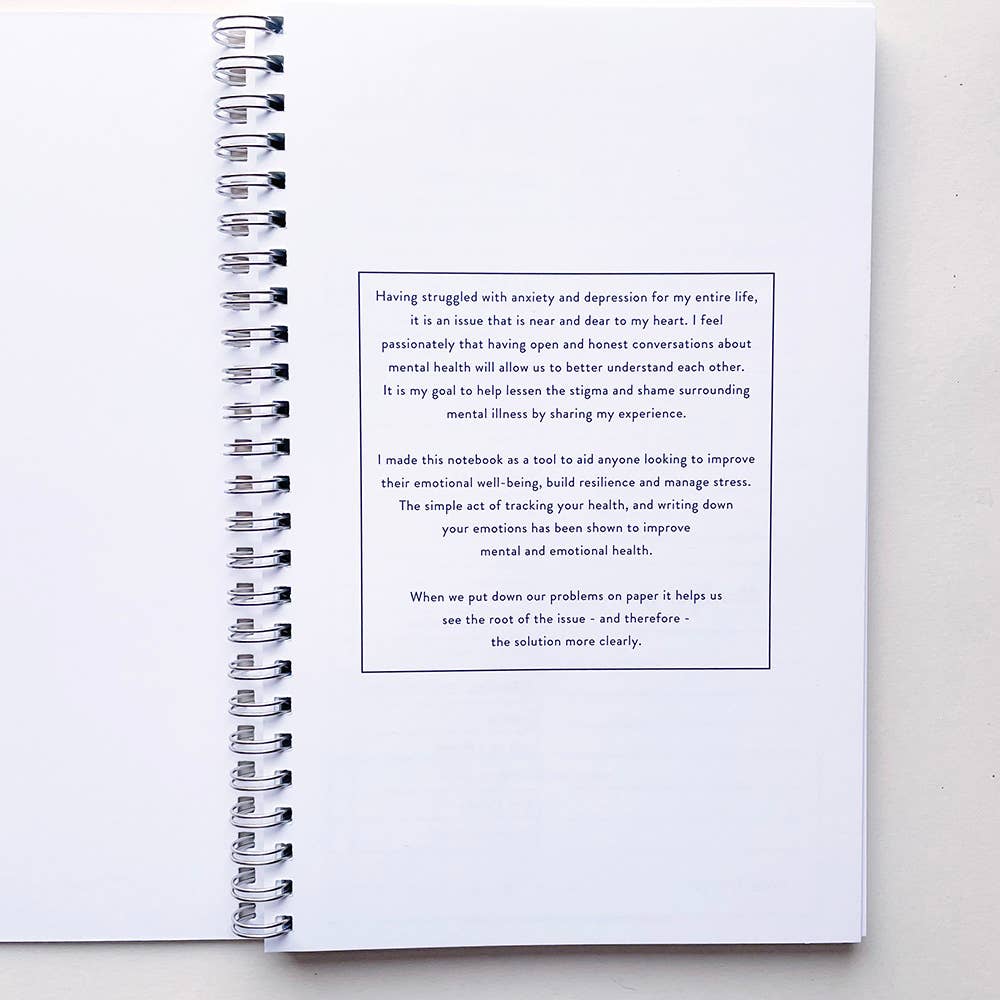 Steel Petal Press - Wholesale Notebook - Daily Mood Mountains Spiral Notebook4