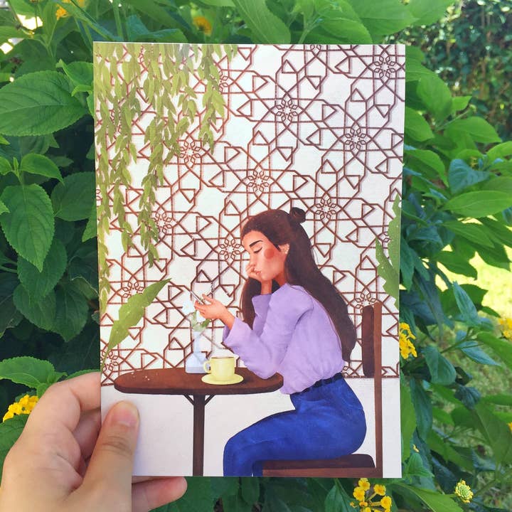 Jino's Art - Vendita all'ingrosso Stampa artistica - Stampa d'arte Cozy Cafe - Poster per decorazione murale casa2