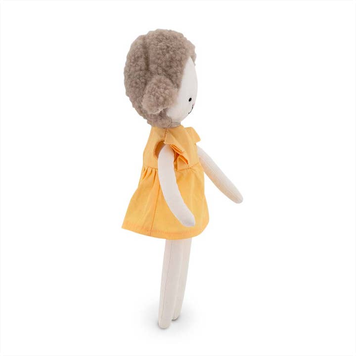 Orange Toys - Wholesale Doll - Kids - Zoe The Sheep Plush: Yellow dress clothing set -29cm