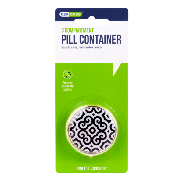 Apothecary Products LLC - Vente Pilulier - Étui à pilules tendance Ezy Dose®3