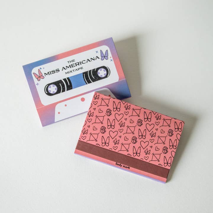Lindy Stark Designs - Wholesale Matches - Miss Americana Matchbook3