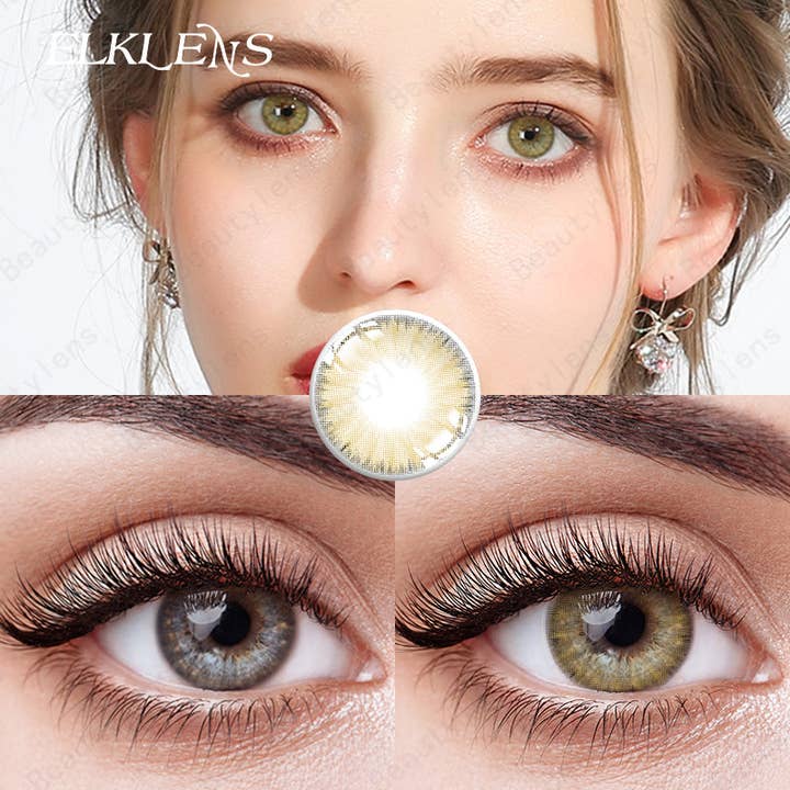 ELKLENS – wholesale Contact lenses – ELKLENS Ice-Brown Colored Contact Lenses