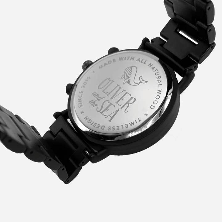 Oliver and the Sea - Wholesale Wrist Watch - Men's - “Mainland” Wood Watch
