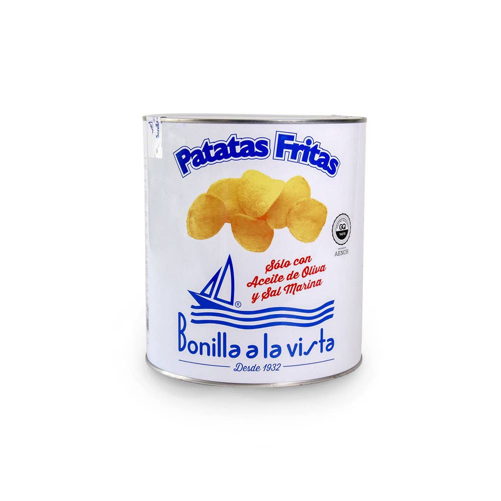 Delicatessen Spanish Food - Wholesale Chips - Bonilla Potatoes – Can 275