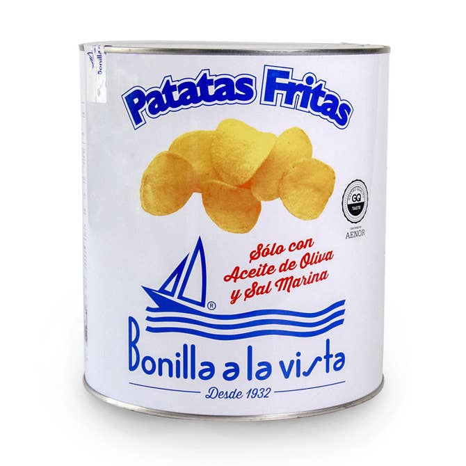 Delicatessen Spanish Food - Wholesale Chips - Bonilla Potatoes – Can 2750