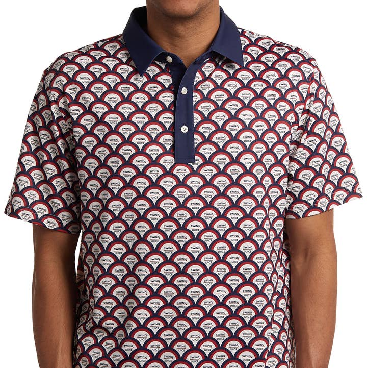 Golf American Mod Men's Polo for wholesale by SwingJuice