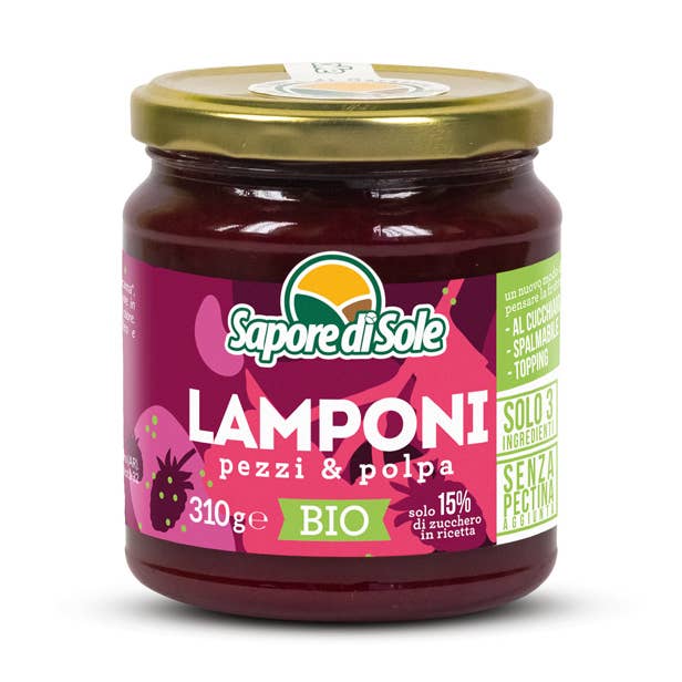 Raspberries Pieces & Pulp for wholesale by Sapore di Sole