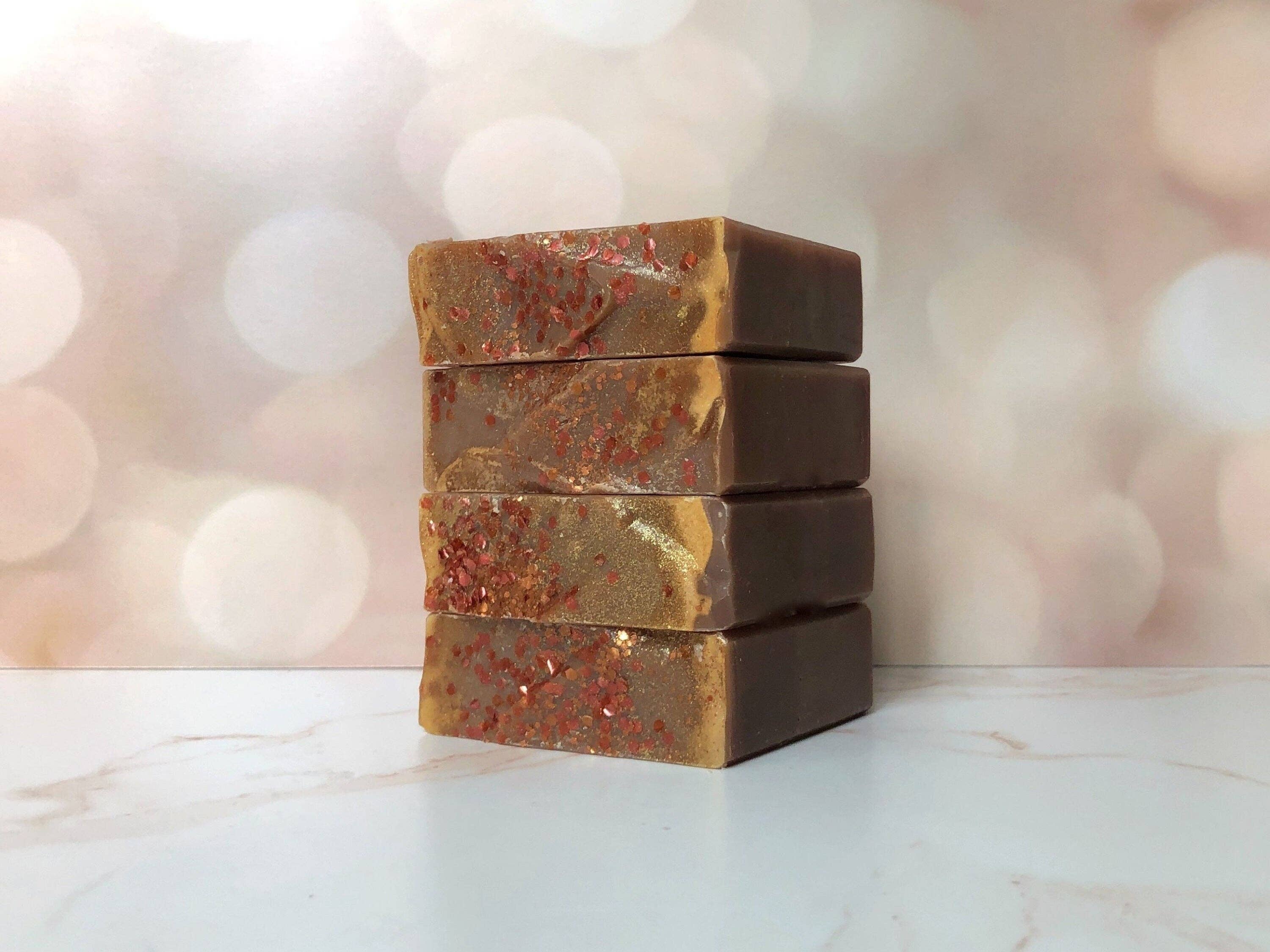 Dragonfly DayDream - Wholesale Bar Soap - MYRRH, FRANKINCENSE and Gold Artisan Soap Bar1