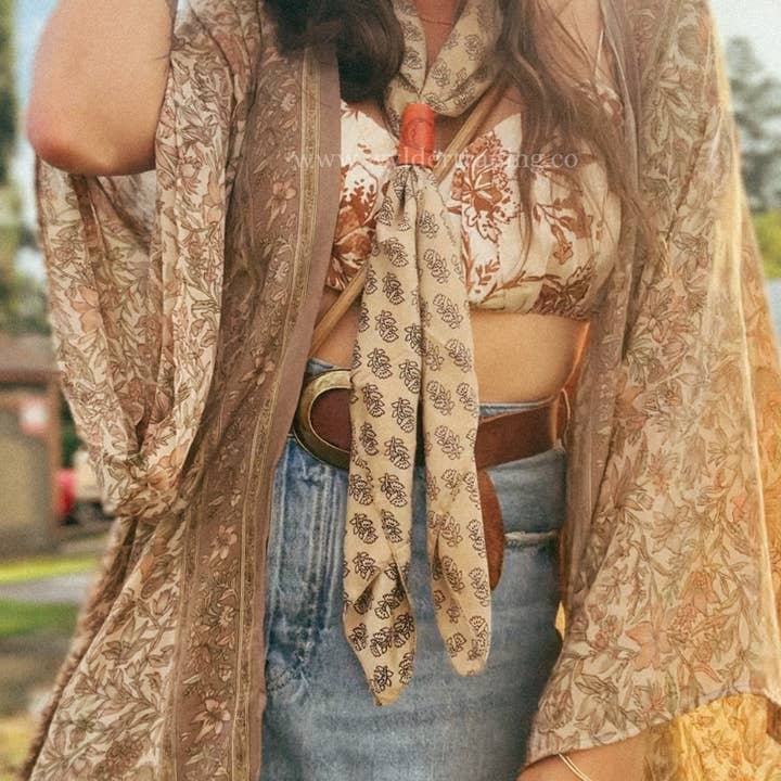 Wylder Trading Company - Wholesale Scarf Clip - Women's - Leather Bolo Scarf Slide 10+ | CUSTOM Logo or Wedding Favor12