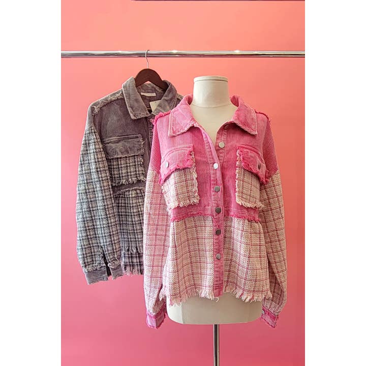 CORDUROY SHACKET for wholesale by Mapcie