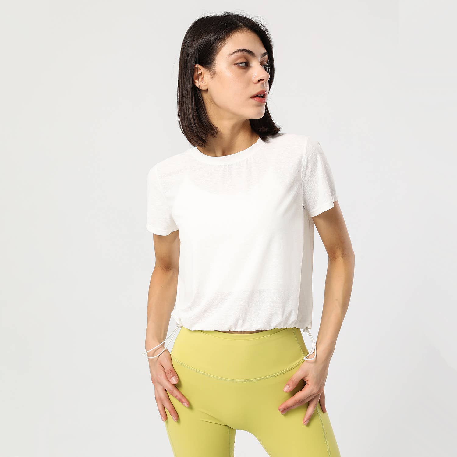 Sodalemon - Wholesale Sporttop - Dames - Verstelbaar sneldrogend T-shirt met ronde hals1