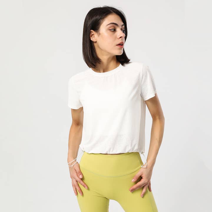 Sodalemon - Wholesale Sporttop - Dames - Verstelbaar sneldrogend T-shirt met ronde hals1