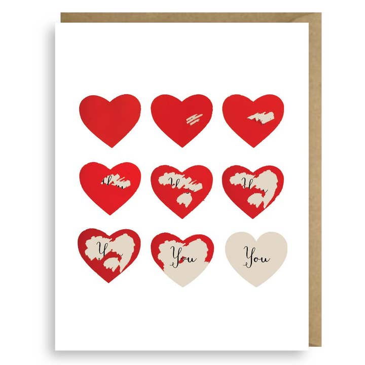 DU ER I MIT HJERTE KORT for engroshandel hos Second Story Cards