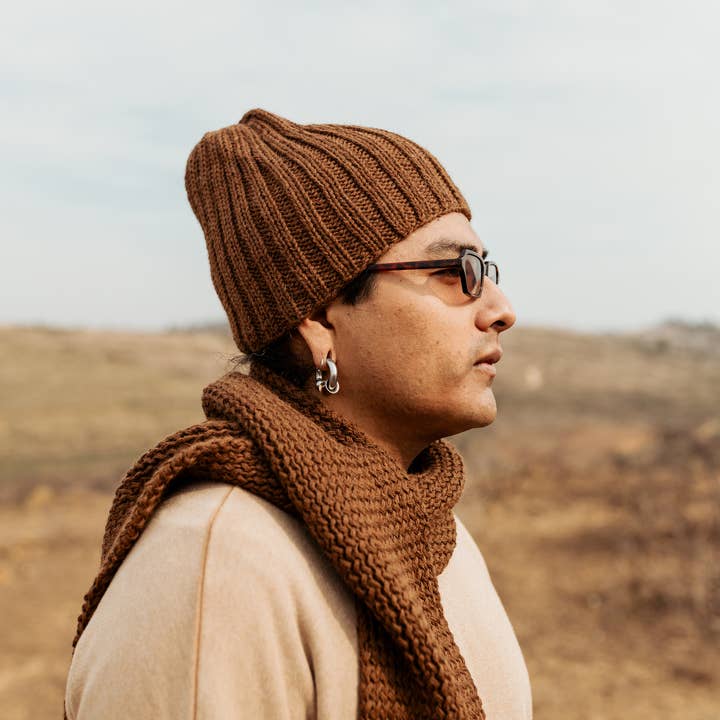 Awamaki - Wholesale Beanie - Women's - Pampa Ribbed Beanie7