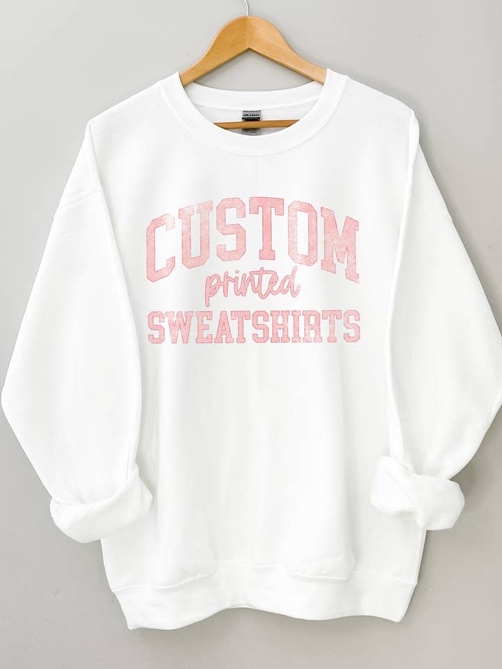 Peculiar People Designs - Wholesale Graphic Sweatshirt - Women's - Custom Crewneck Sweatshirt With Your Name Location Or Logo22
