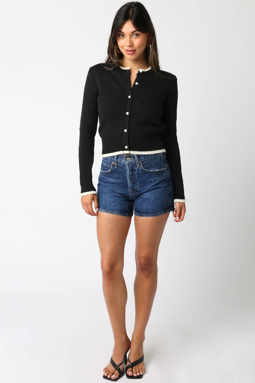 Olivaceous – wholesale Knitted jumper – Women′s – Tess Sweater7