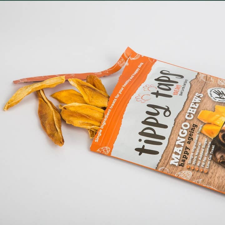 Tippy Taps Treats - Wholesale Pet Treats - Dog - Natural Dog Treats, Mango Chews 80gr - Vegan & Gluten Free4
