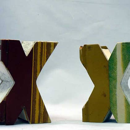 Mini Letter X for wholesale by The Letter Lounge